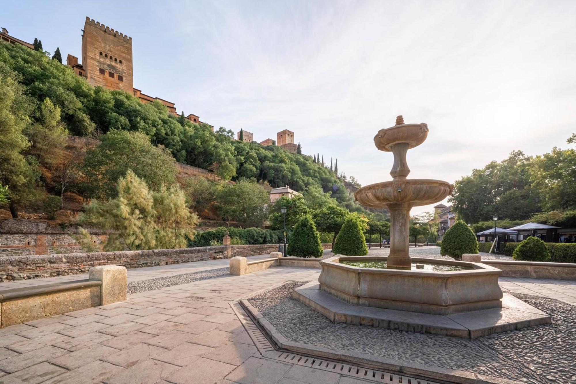 Apartament El Rincon Nazari - Vistas A La Alhambra Y Terraza Grenada Zewnętrze zdjęcie